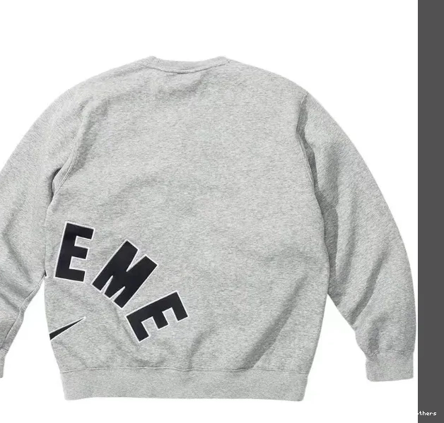 Hoodie L Arc S Black Dark Grey Crewneck Co branded M Grey XL 0725